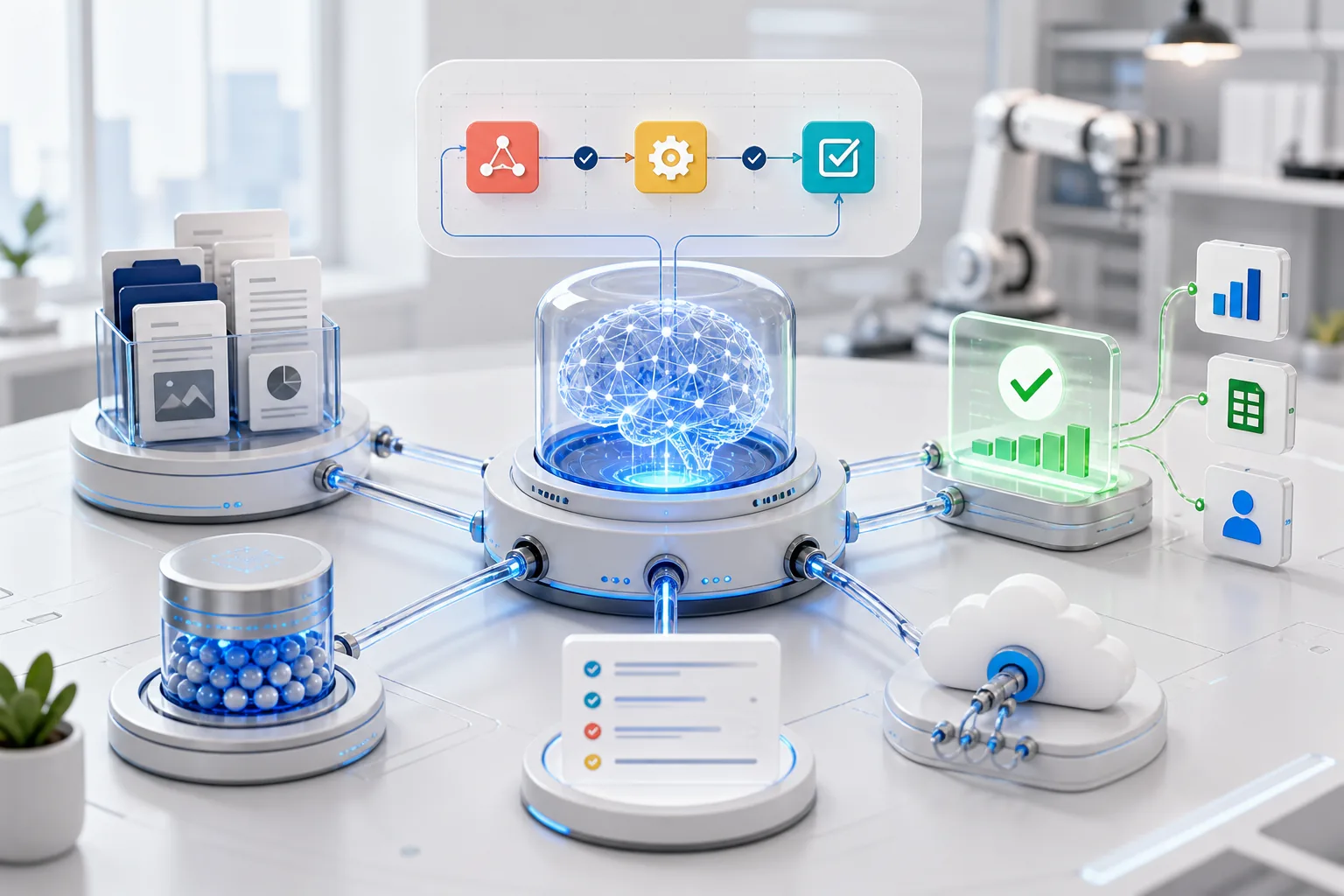Ілюстрація до статті: AI-інструменти для розробника 2026 : робочий стек